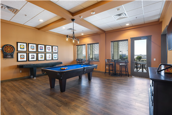 Billiards room